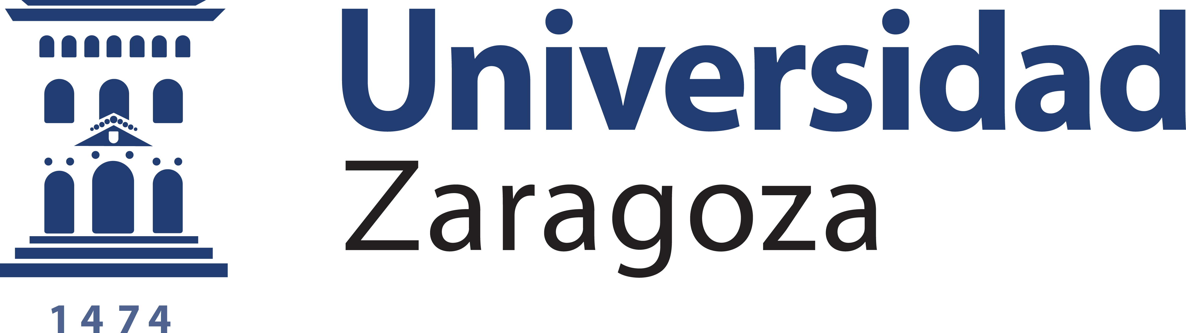 Logotipo de la Universidad de Zaragoza.